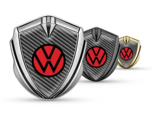 VW Badge Logo 3D Disegno High-End Drift Scudo 3D